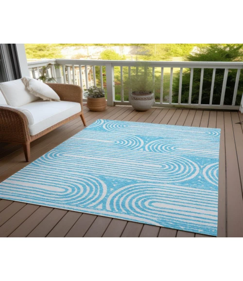 Chantille ACN540 Teal 3' x 5' Rug