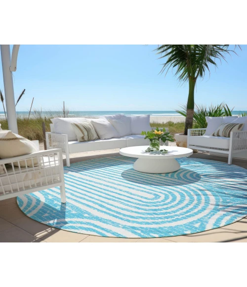 Chantille ACN540 Teal 8' x 8' Rug