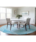 Chantille ACN540 Teal 8' x 8' Rug