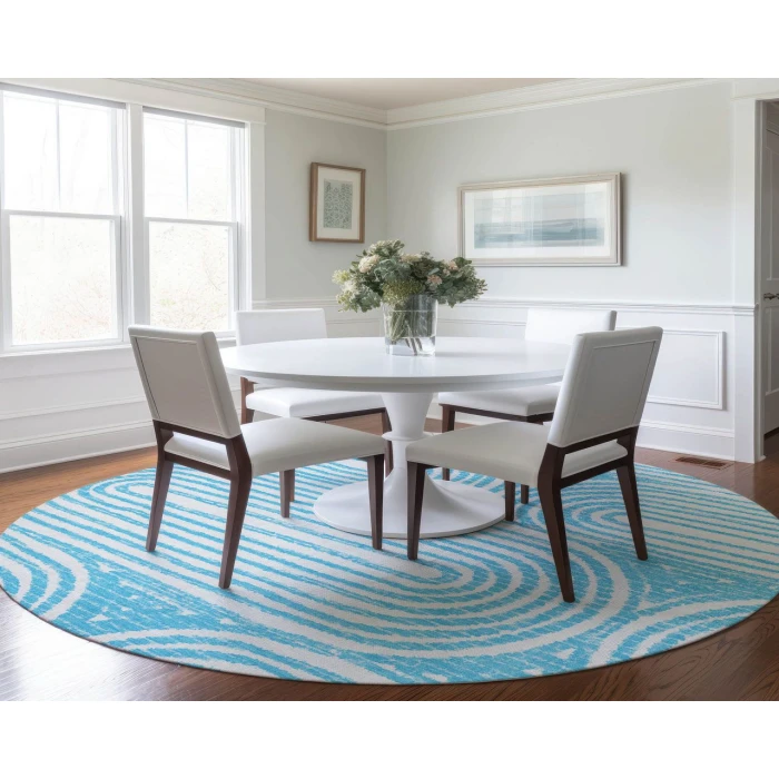 Chantille ACN540 Teal 8' x 8' Rug