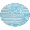 Addison Chantille ACN540 Teal 8 ft. x 8 ft. Round Rug