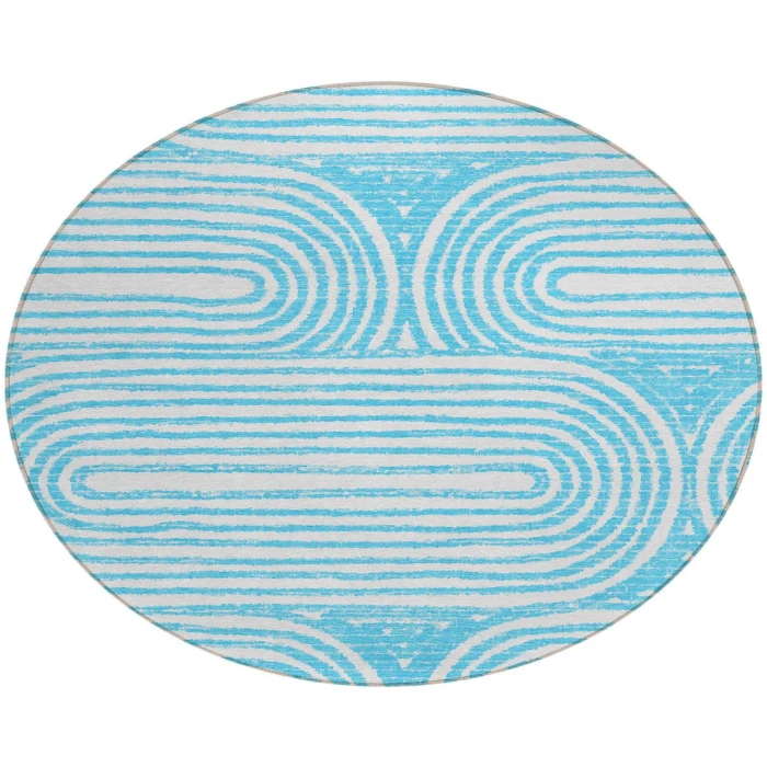 Chantille ACN540 Teal 8' x 8' Rug