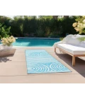 Chantille ACN540 Teal 2'3" x 7'6" Rug