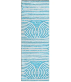 Addison Chantille ACN540 Teal 2 ft. 3 in. x 7 ft. 6 in. Runner Rug