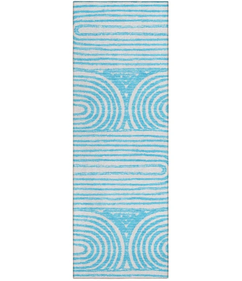 Chantille ACN540 Teal 2'3" x 7'6" Rug