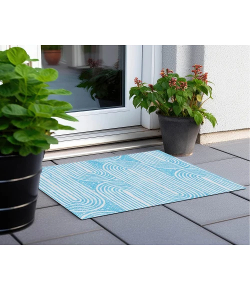 Chantille ACN540 Teal 1'8" x 2'6" Rug