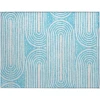 Addison Chantille ACN540 Teal 1 ft. 8 in. x 2 ft. 6 in. Rectangle Rug