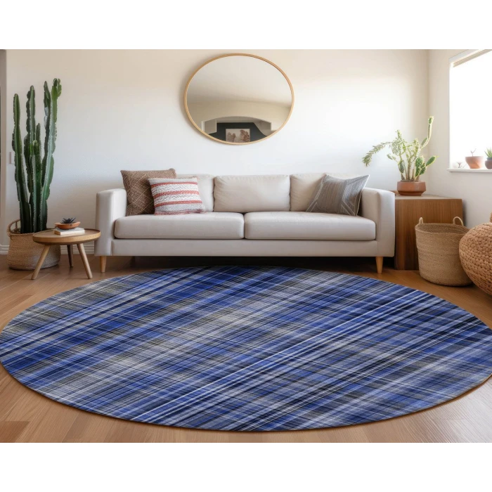Chantille ACN541 Navy 8' x 8' Rug