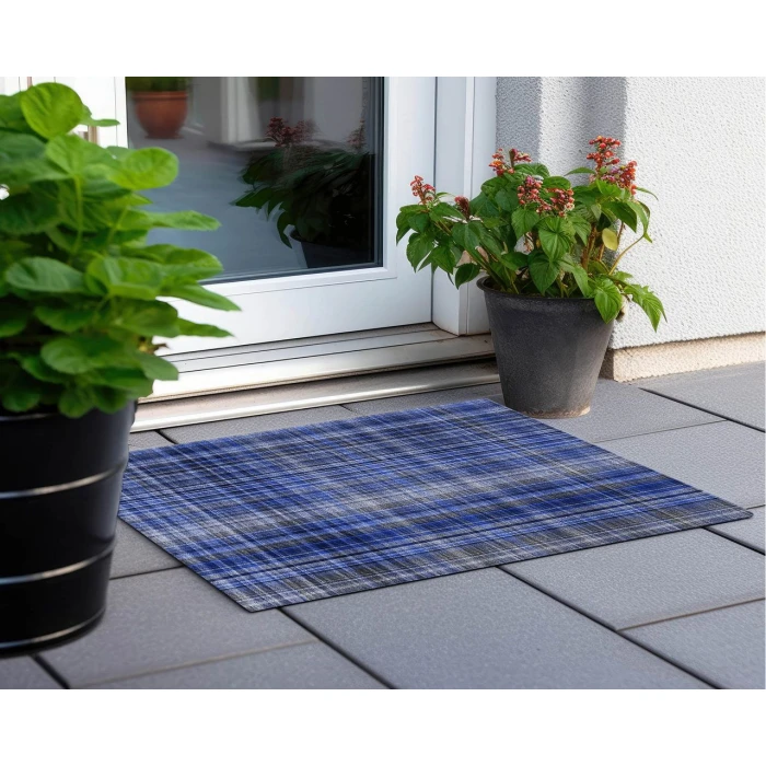 Chantille ACN541 Navy 1'8" x 2'6" Rug