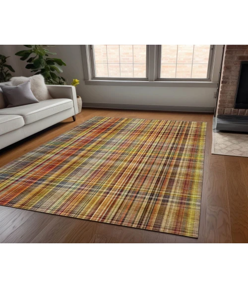 Chantille ACN541 Paprika 5' x 7'6" Rug