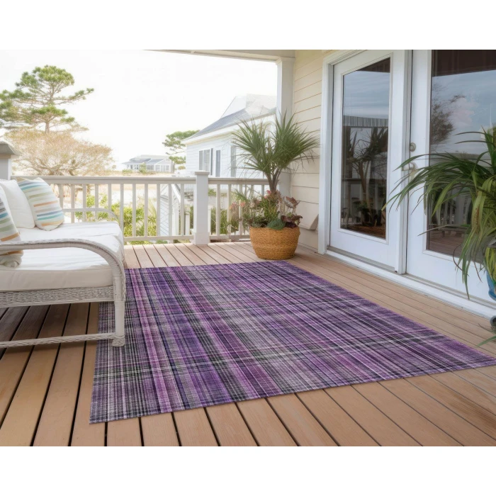 Chantille ACN541 Purple 5' x 7'6" Rug
