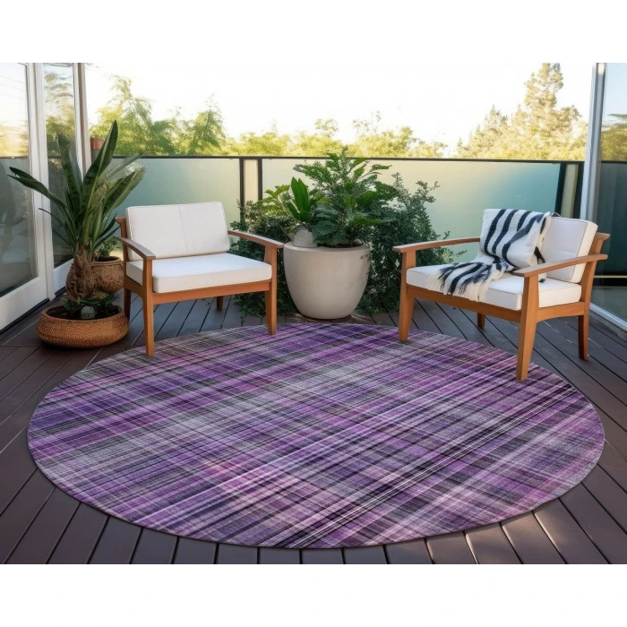 Chantille ACN541 Purple 8' x 8' Rug