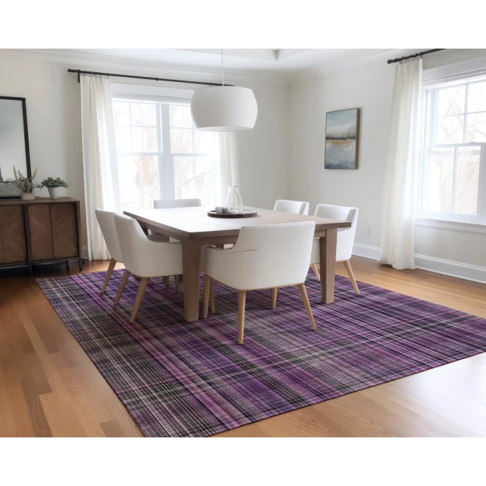Chantille ACN541 Purple 5' x 7'6" Rug