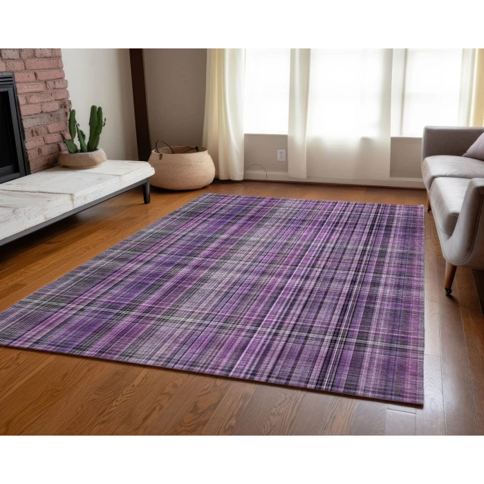 Chantille ACN541 Purple 5' x 7'6" Rug