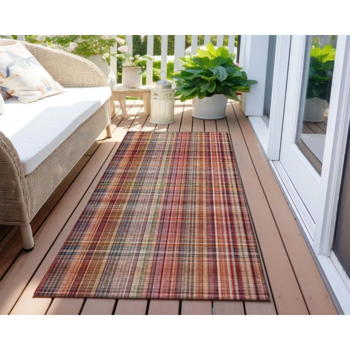 Chantille ACN541 Red 2'3" x 7'6" Rug