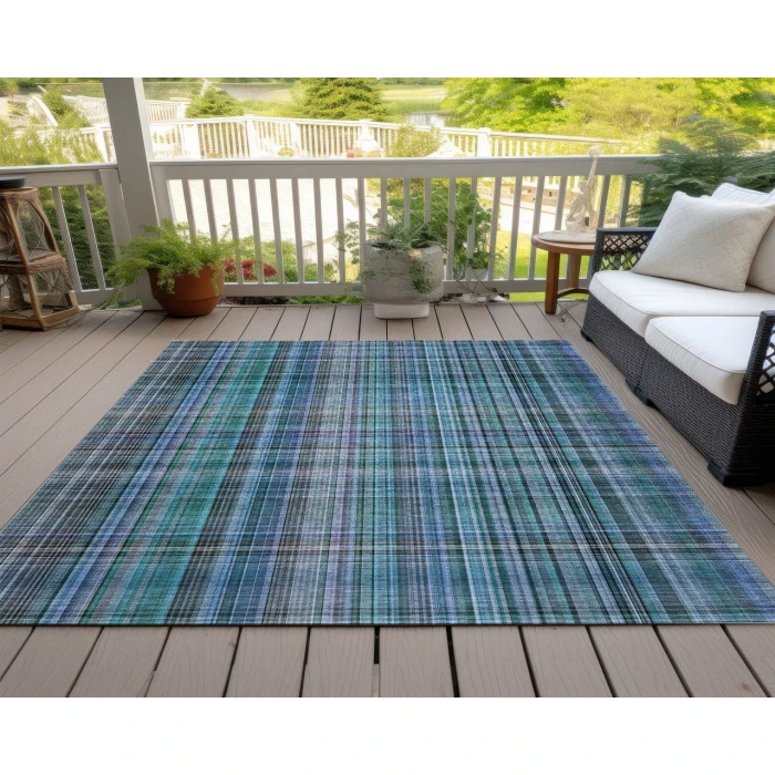 Chantille ACN541 Teal 5' x 7'6" Rug