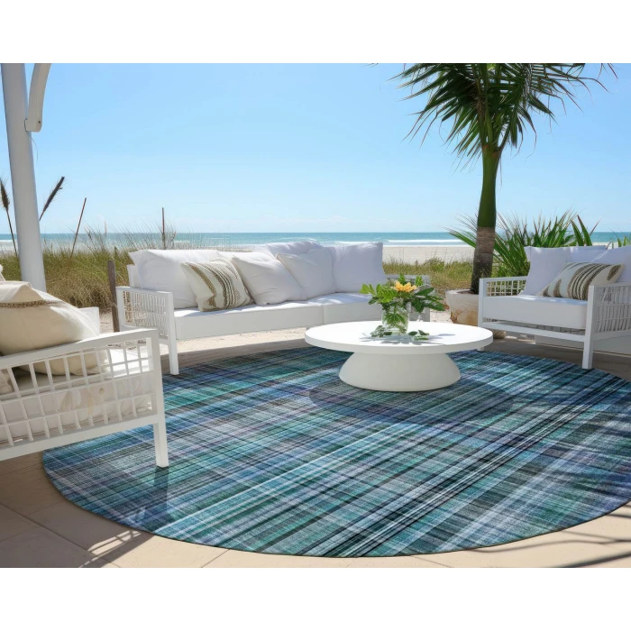 Chantille ACN541 Teal 8' x 8' Rug