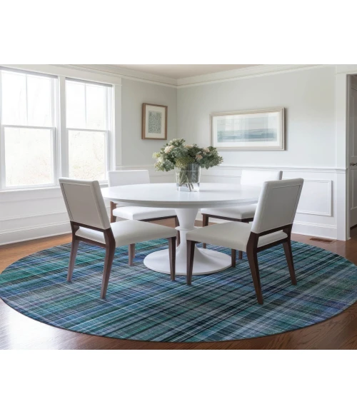 Chantille ACN541 Teal 8' x 8' Rug