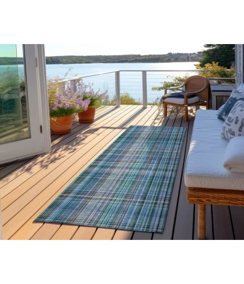 Chantille ACN541 Teal 2'3" x 7'6" Rug