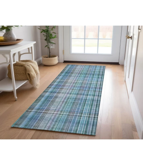 Chantille ACN541 Teal 2'3" x 7'6" Rug