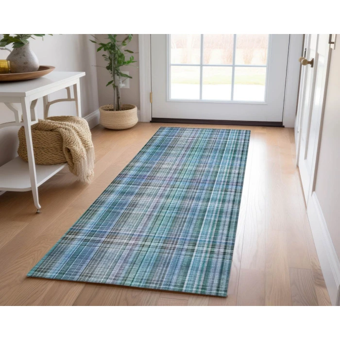 Chantille ACN541 Teal 2'3" x 7'6" Rug