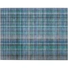 Addison Chantille ACN541 Teal 1 ft. 8 in. x 2 ft. 6 in. Rectangle Rug