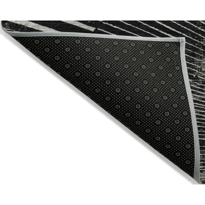 Chantille ACN542 Black 1'8" x 2'6" Rug