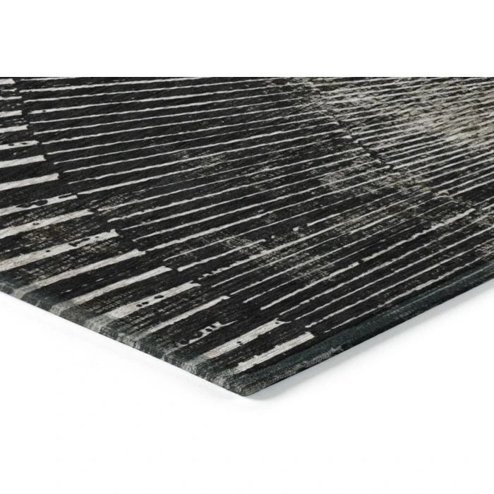Chantille ACN542 Black 1'8" x 2'6" Rug