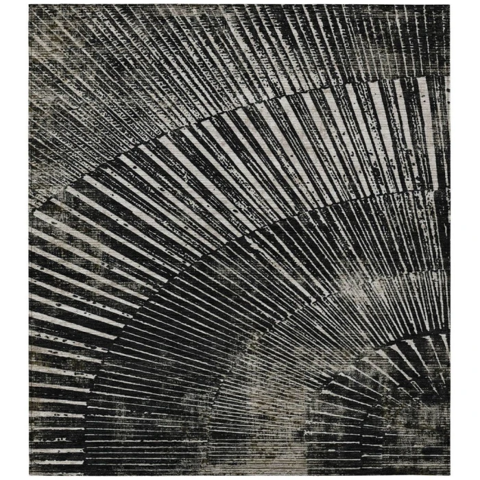 Chantille ACN542 Black 3' x 5' Rug