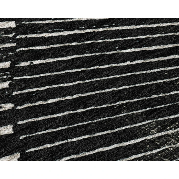 Chantille ACN542 Black 1'8" x 2'6" Rug