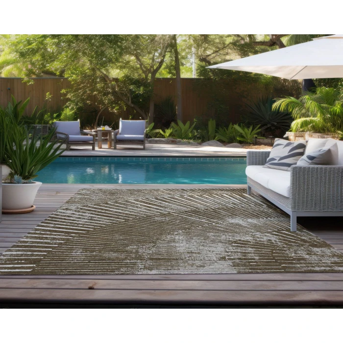 Chantille ACN542 Chocolate 3' x 5' Rug