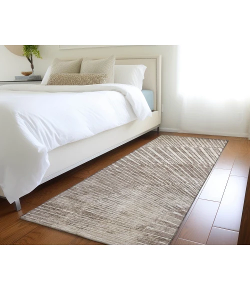 Chantille ACN542 Taupe 2'3" x 7'6" Rug