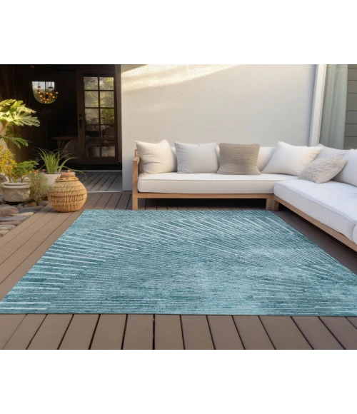 Chantille ACN542 Teal 3' x 5' Rug