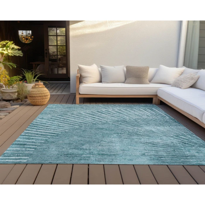 Chantille ACN542 Teal 2'6" x 3'10" Rug