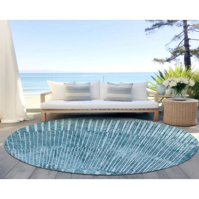 Chantille ACN542 Teal 8' x 8' Rug