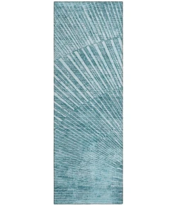 Addison Chantille ACN542 Teal 2 ft. 3 in. x 7 ft. 6 in. Runner Rug