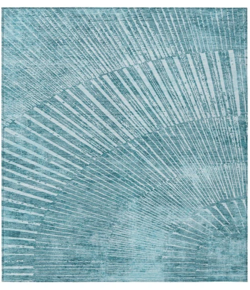 Chantille ACN542 Teal 3' x 5' Rug