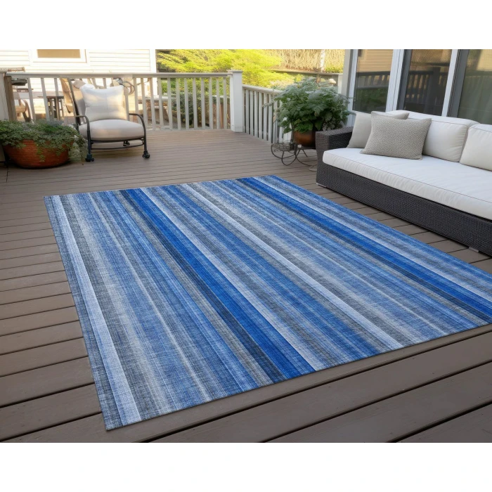 Chantille ACN543 Blue 2'6" x 3'10" Rug