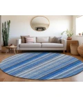 Chantille ACN543 Blue 8' x 8' Rug