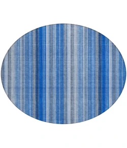 Addison Chantille ACN543 Blue 8 ft. x 8 ft. Round Rug