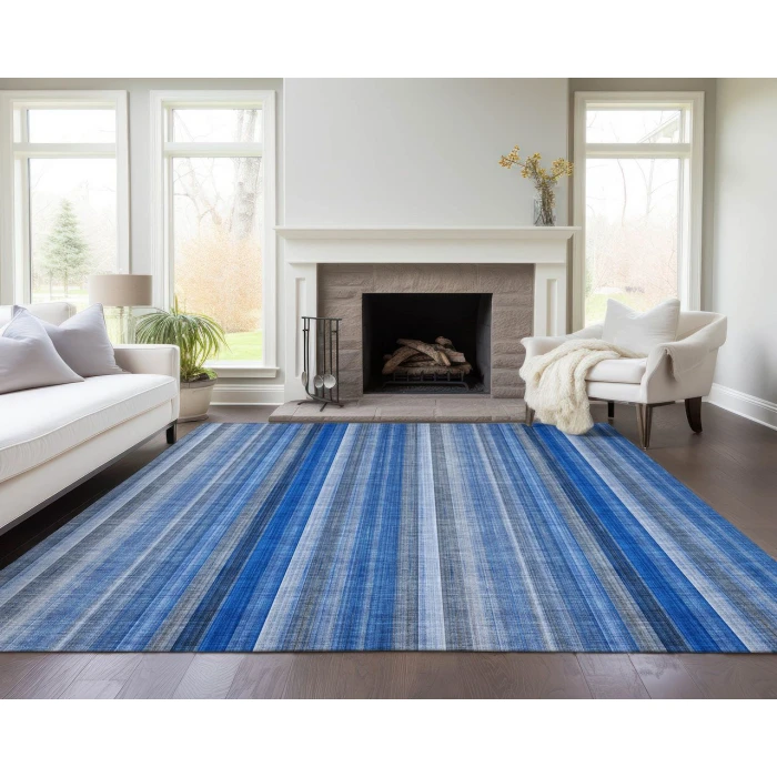 Chantille ACN543 Blue 2'6" x 3'10" Rug