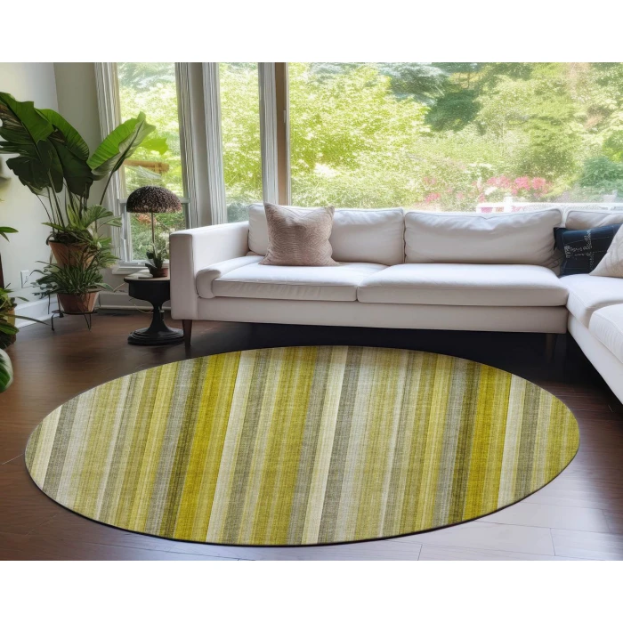 Chantille ACN543 Gold 8' x 8' Rug