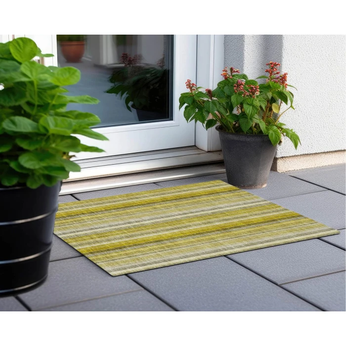 Chantille ACN543 Gold 1'8" x 2'6" Rug