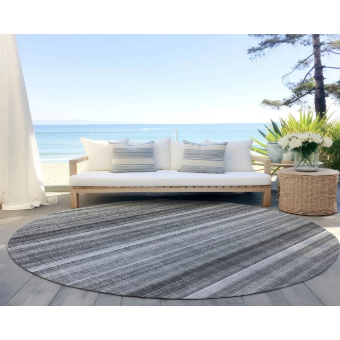 Chantille ACN543 Gray 8' x 8' Rug