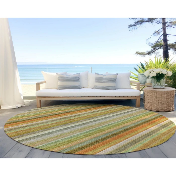 Chantille ACN543 Khaki 8' x 8' Rug