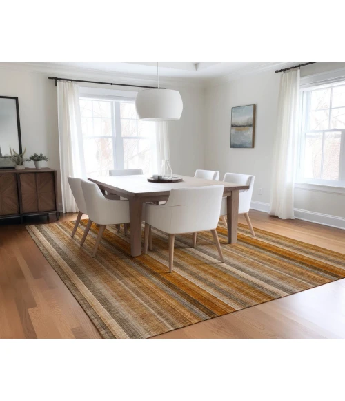 Chantille ACN543 Paprika 5' x 7'6" Rug