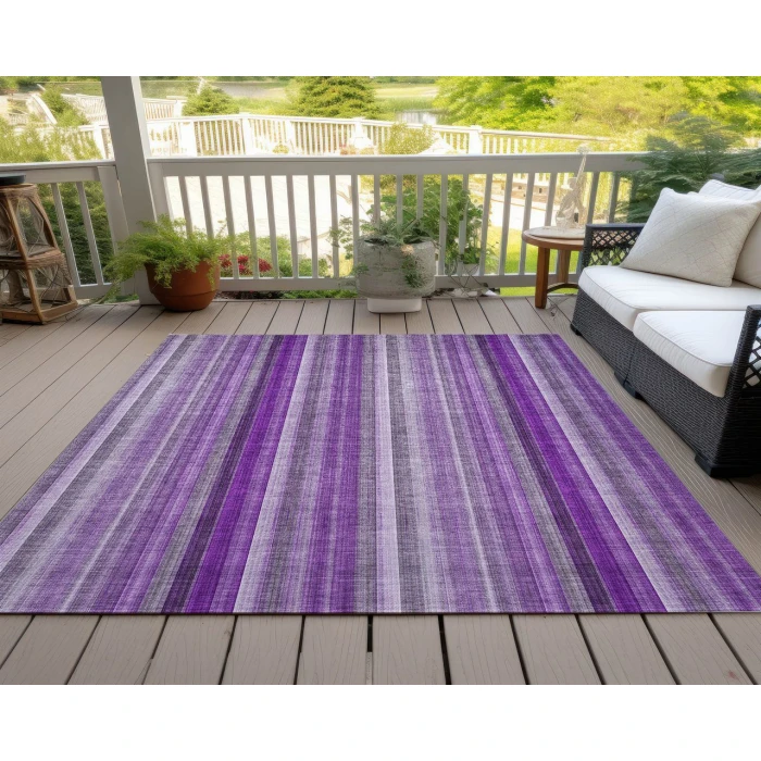 Chantille ACN543 Purple 3' x 5' Rug