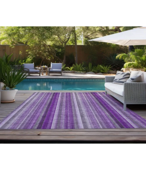 Chantille ACN543 Purple 3' x 5' Rug