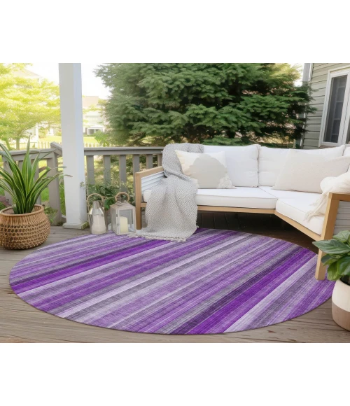 Chantille ACN543 Purple 8' x 8' Rug