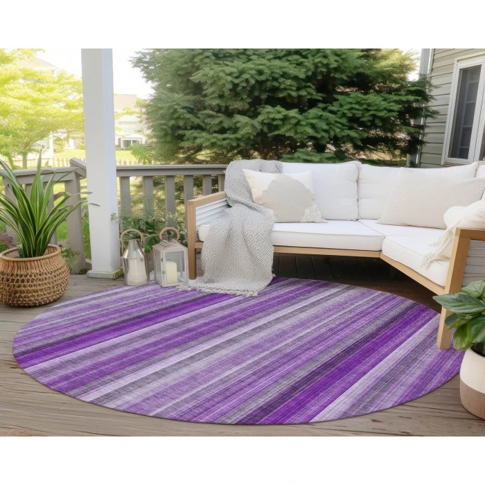 Chantille ACN543 Purple 8' x 8' Rug